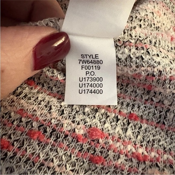 Lucky Brand Textured Square-Neck Top Womens Size Large (1305)‎ - Picture 9 of 9